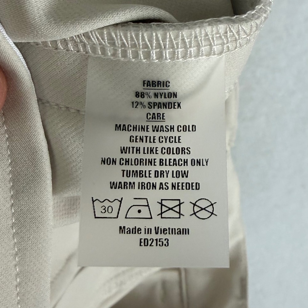 State & Liberty Athletic Fit Pants Mens 31 Beige 4-Way Stretch Chino - Picture 7 of 9